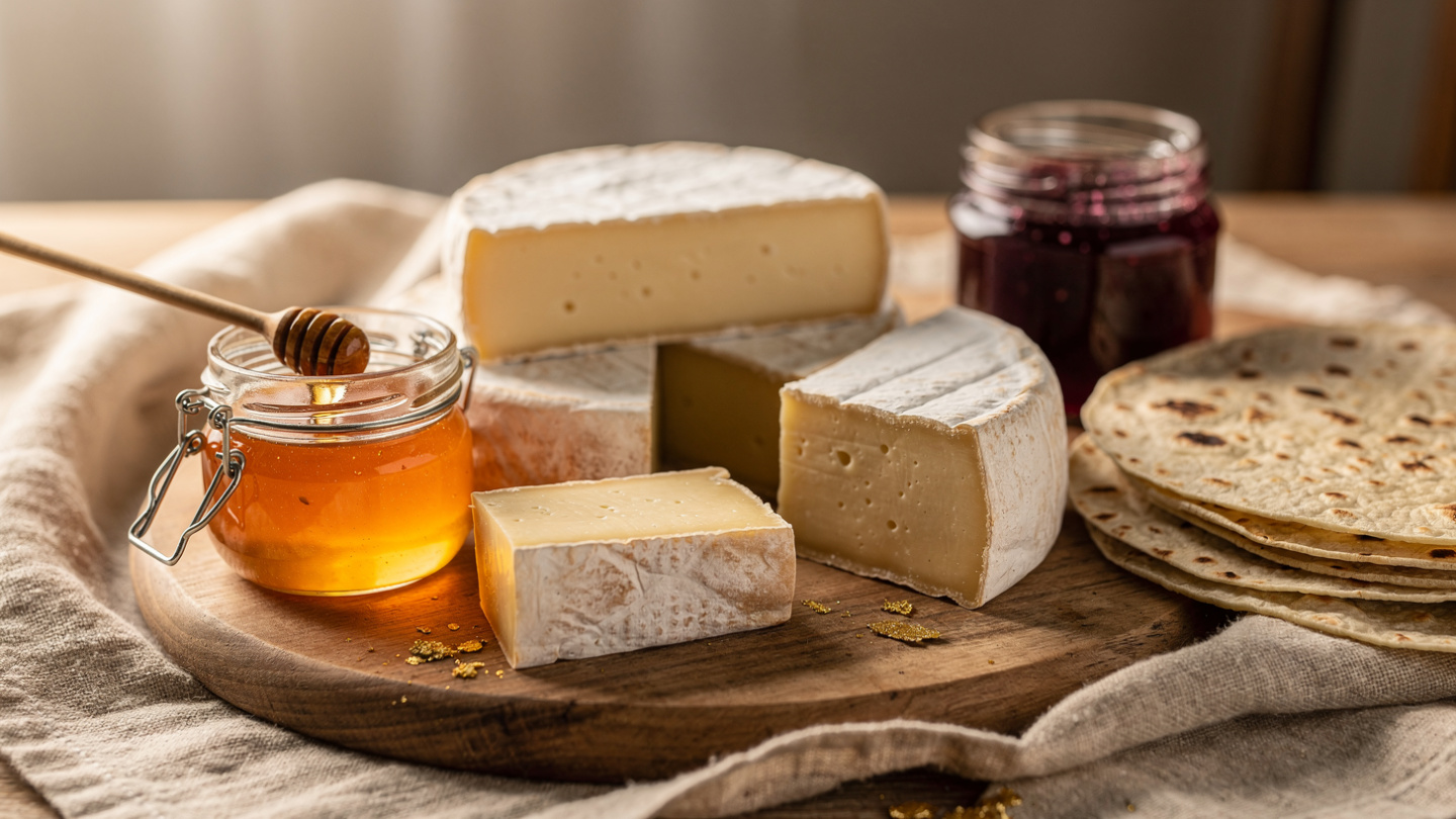 Quesos, miel y tortillas como productos locales